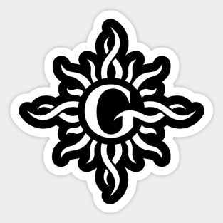 G symbol Sticker